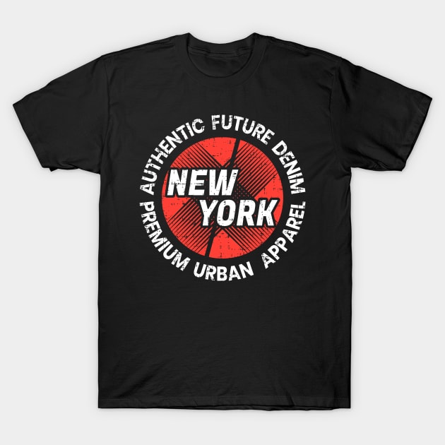 Urban New York T-Shirt by D3monic